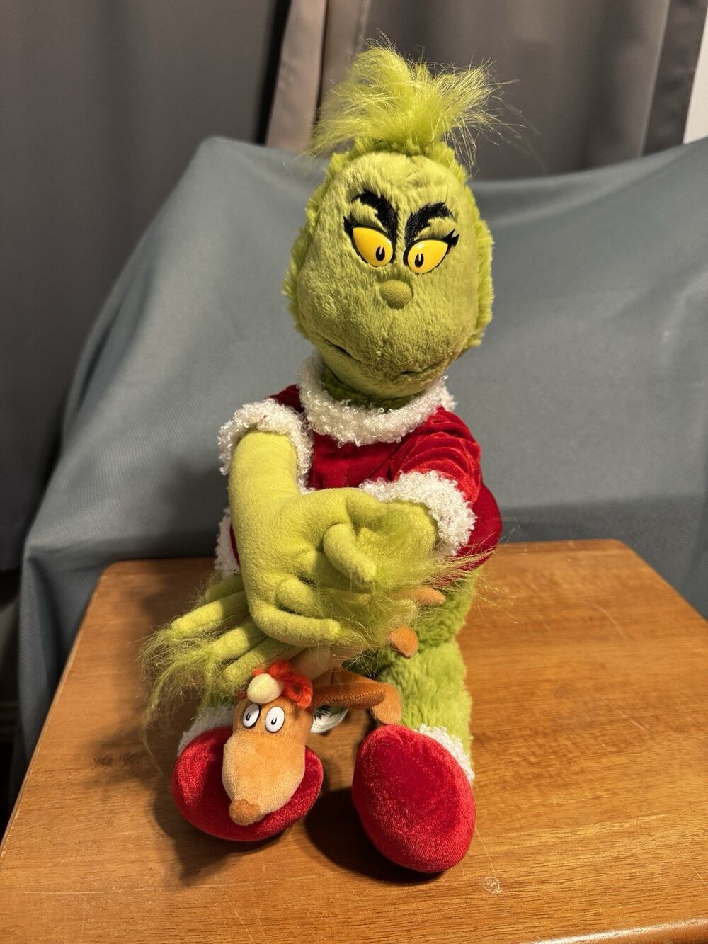 The Grinch Who Stole Christmas with Max The Dog Plush Stuffed Animal 2016